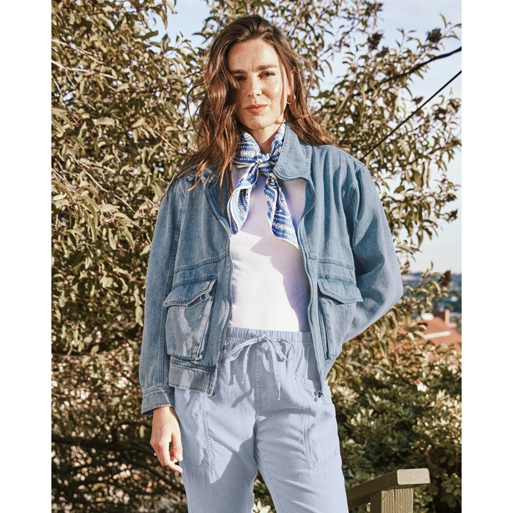Splendid Capri Denim Jacket Sz XS - Picture 2 of 10